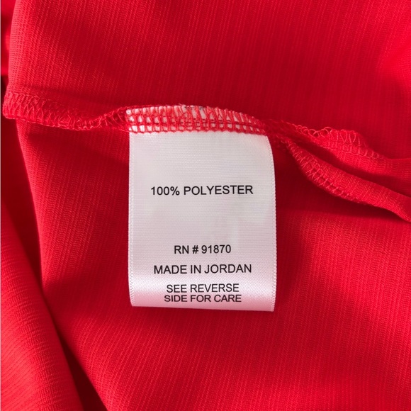 Pebble Beach Vibrant Orange Polo Shirt sz L Golf - Picture 6 of 10